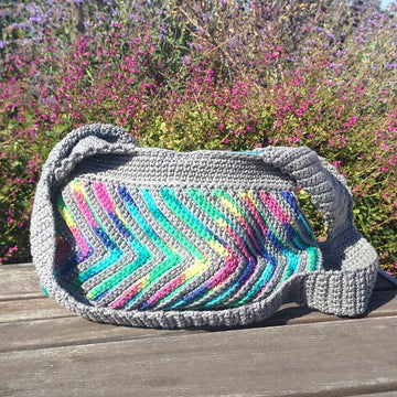 Fast-forward Chevron Purse