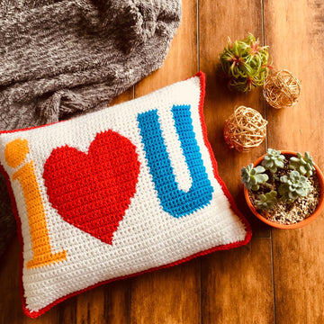 I Heart U Pillow