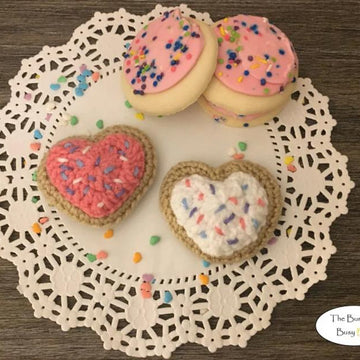 Frosted Sugar Cookies Crochet Pattern