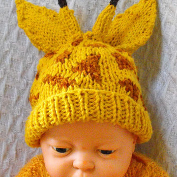 Baby Big Ears Giraffe Beanie