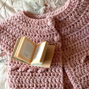 Little Cindy Pale Pink Sweater