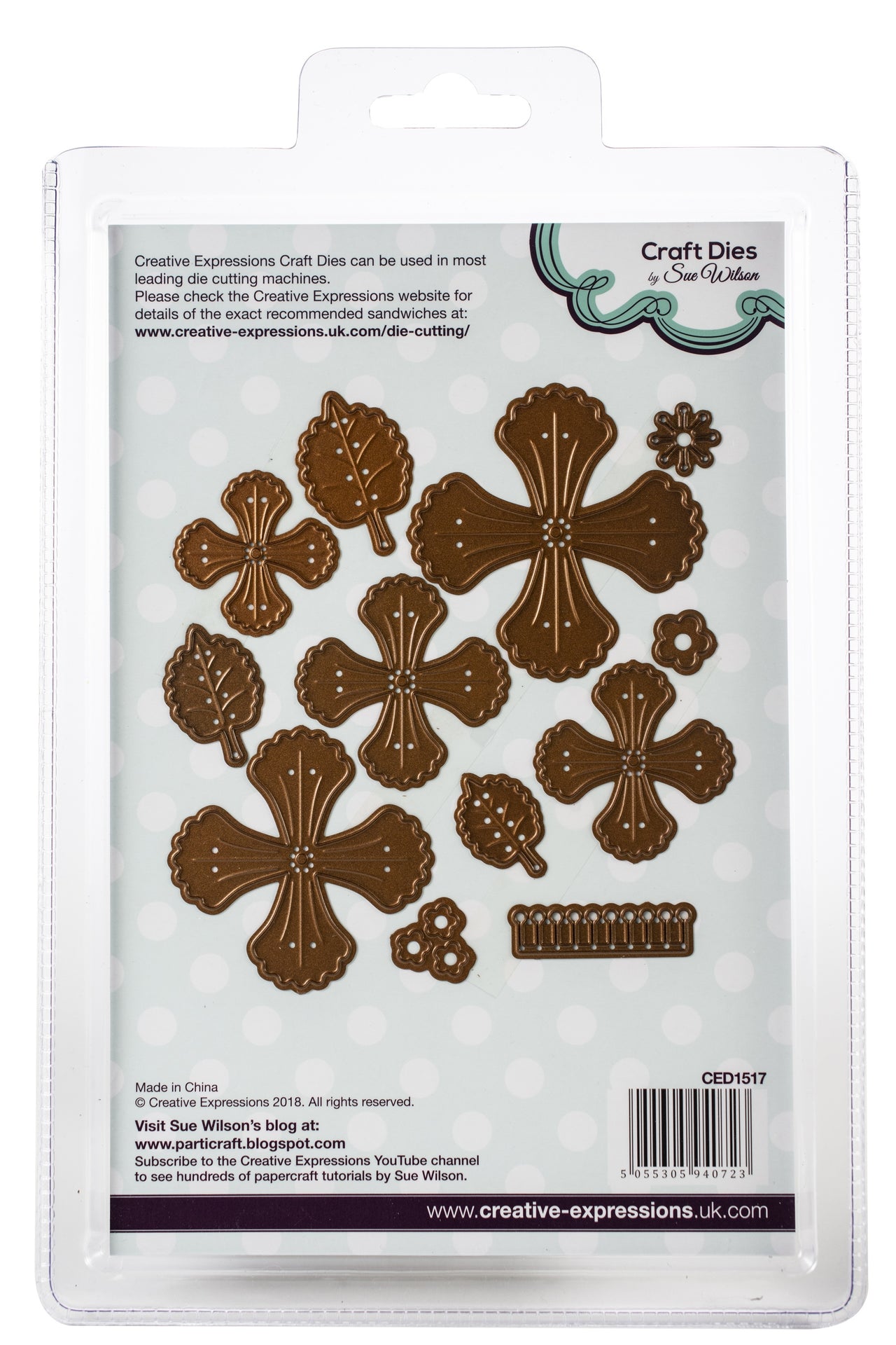 Creative Expressions Craft Dies By Sue Wilson - Finishing Touches-Layered Carnation