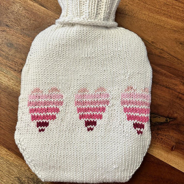 Ombre Hearts Bottle Cozy