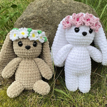 Bunny with Flower Crown