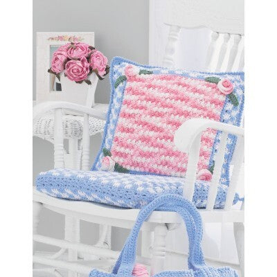 Chair Cushion in Lily Sugar 'n Cream Solids