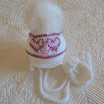 Baby Hat And Mittens Unisex