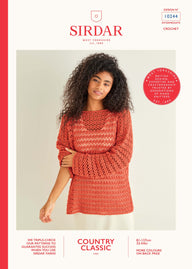 Crochet Tunic in Sirdar Country Classic 4ply - 10244 - Downloadable PDF