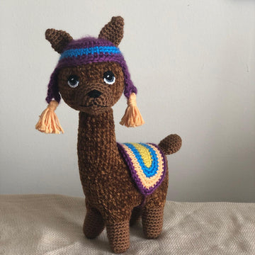 Brown Llama crochet pattern