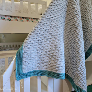 Triple Textures Afghan