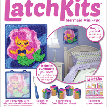 Patch Products Latch Kit Mini Rug - Mermaid