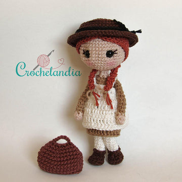 Anne of Green Gables - amigurumi pattern by Crochelandia