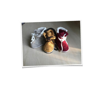 Baby Boot & Hat Set N 272