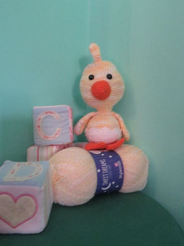 Amigurumi Little Bobby the Chick in Stylecraft Sweet Dreams DK - F112 - Downloadable PDF