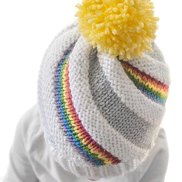 Rainbow Swirl Hat