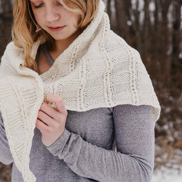 Postage Stamp Shawl