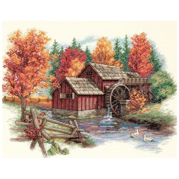 Dimensions Glory Of Autumn Cross Stitch Kit