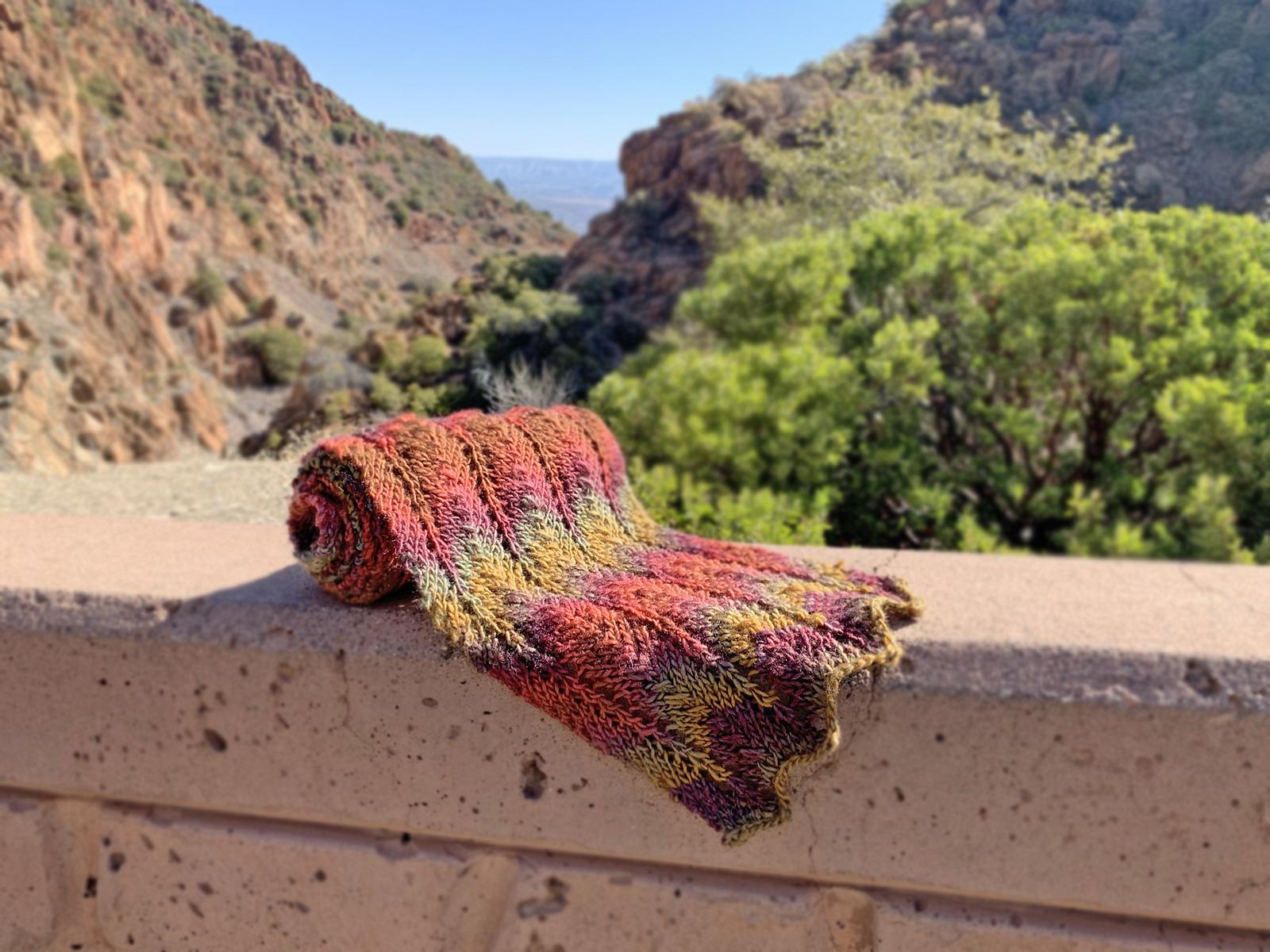 Sandpiper Chevron Scarf