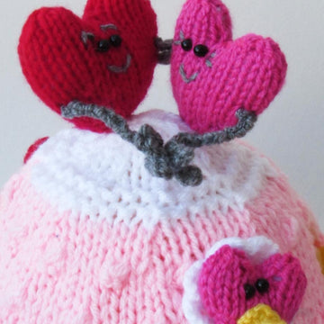 In Love Hearts Tea Cosy