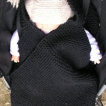 The scarf/wrap you can also use as a baby blanket