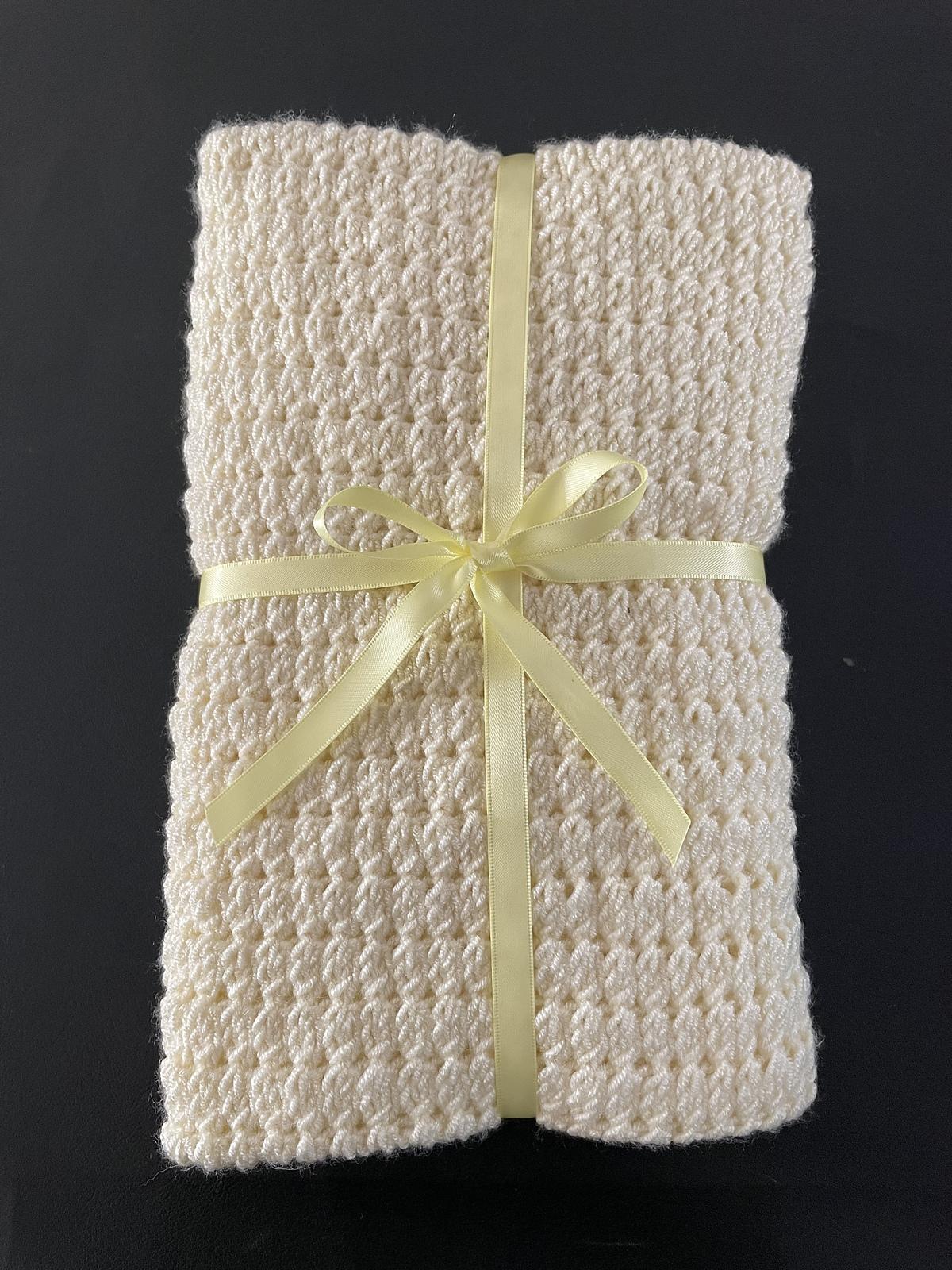 Cluster Stitch Baby Blanket