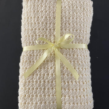 Cluster Stitch Baby Blanket