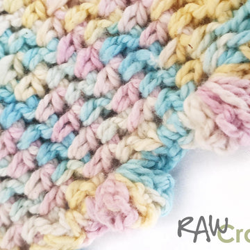 Easy Baby Bobble Edge Blanket Pattern