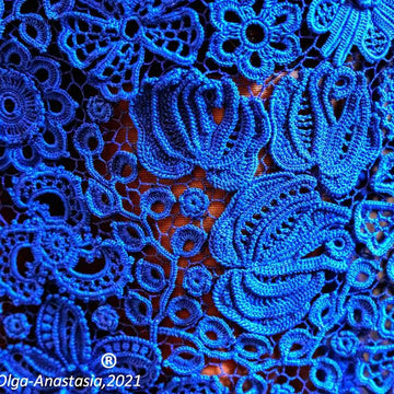 Blue Lace Dress
