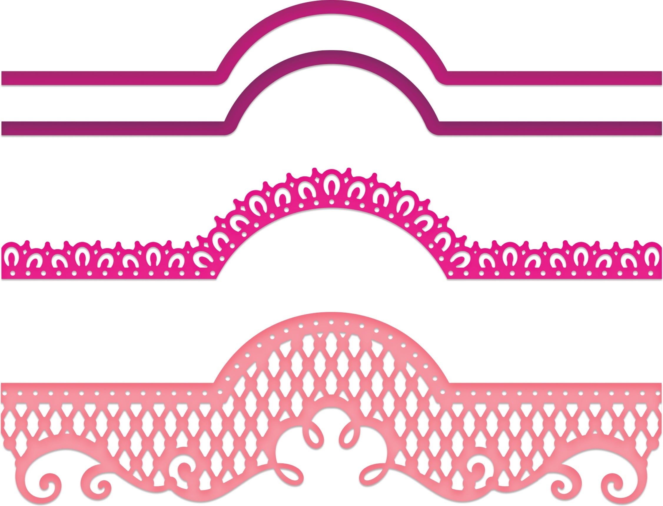 Heartfelt Creations Cut & Emboss Dies - Petite Pocket Accents