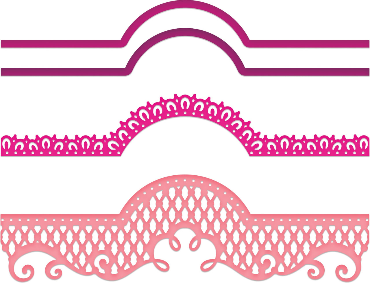 Heartfelt Creations Cut & Emboss Dies - Petite Pocket Accents