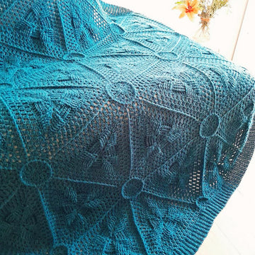 Trillium Afghan