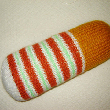 Toy Knitting Patterns -Knit Lion toy made of yarn