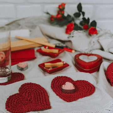 Coaster-heart
