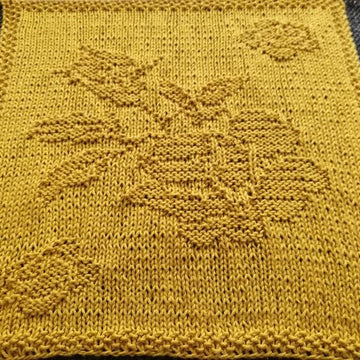 Nr. 21 Rose with small roses 65 stitches