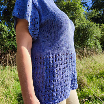 Oceans Edge Lace Tee