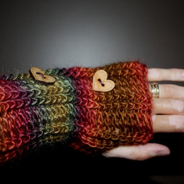 Ribbed Fingerless Gloves Pattern