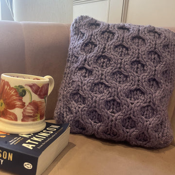 Hattie Honeycomb Cable Cushion