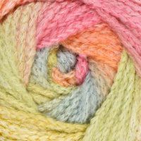 Light Jade, Pink, Orange