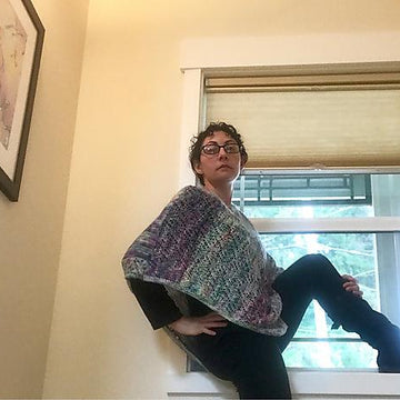 Lacy Bits Poncho