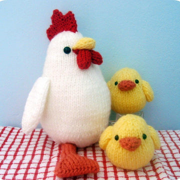 Hen and Chicks Knit Pattern