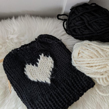 Big Heart Beanie Patter