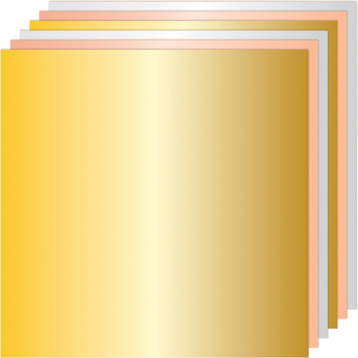 We R Memory Keepers Bevel Quill Board Sheets 8"X8" 6/Pkg - 3 Colors/2 Each