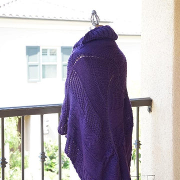 Hearts and Flowers Shawl