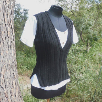 VINZERIA MERINO SLIPOVER, lady woollen slipover