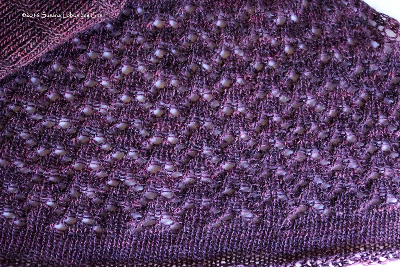 Purple Dream Shawl