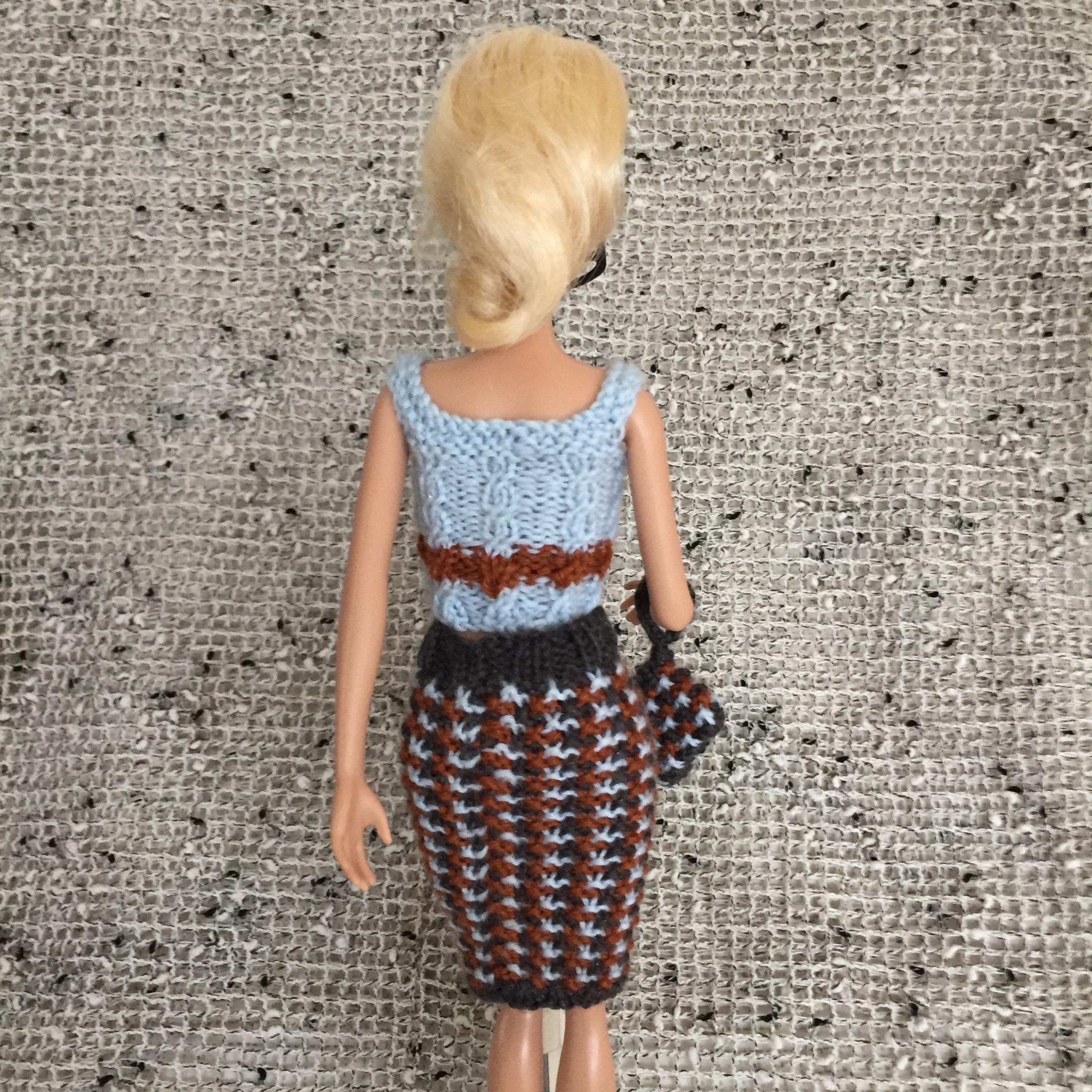 Curvy Barbie Tweed Skirt All Sizes