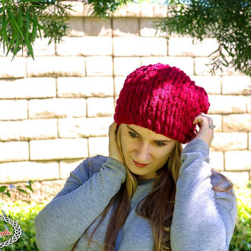 Easy Slouchy Loop Hat