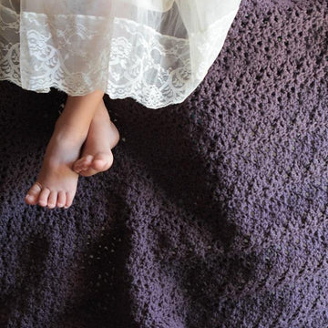 Heather Baby Blanket