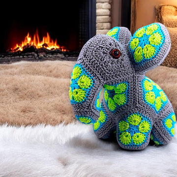 Christmas African Flowers Elephant Baubles Star