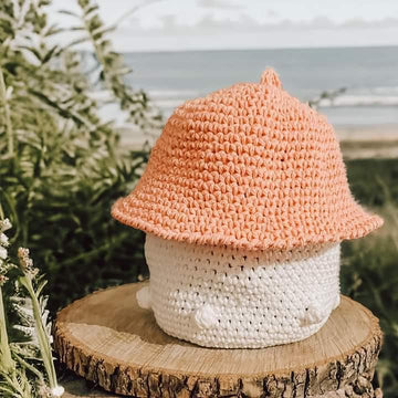 Mushroom Bobble Basket