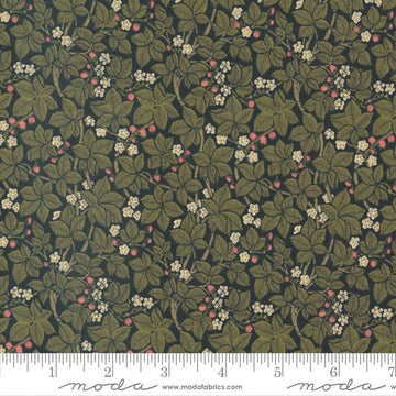 Moda Fabrics Morris Meadow - Damask Black (8375-21)